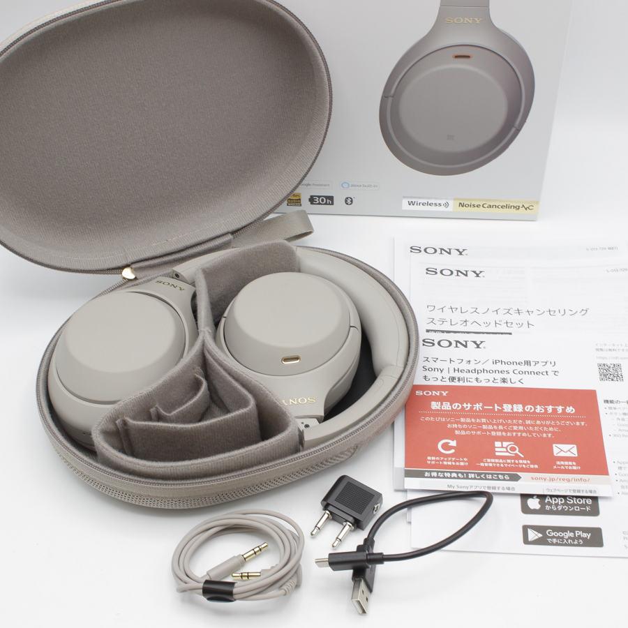 美品】SONY WH-1000XM4 ワイヤレスヘッドホン プラチナシルバー