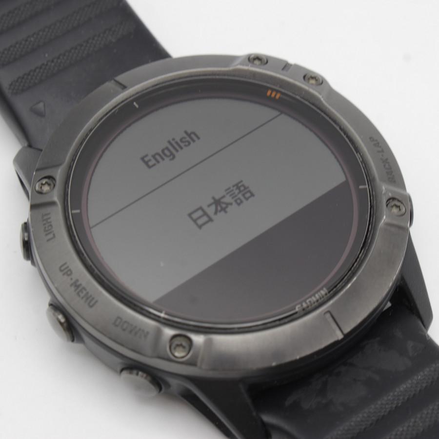 ジャンク）GARMIN ガーミン FENIX6 Sapphire 箱無し