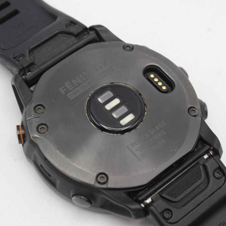 GARMIN FENIX 6X PRO DUAL POWER TI BLACK 【公式通販】