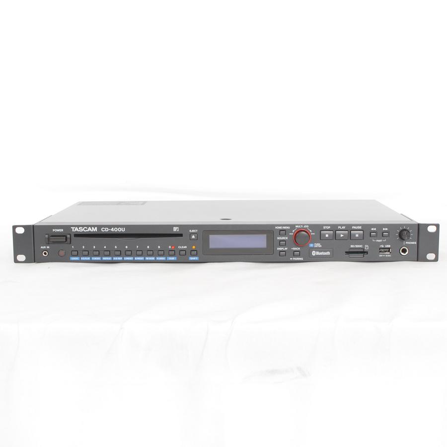 TASCAM CD-400U ブラック CDプレイヤー Bluetooth AM・FMチューナー
