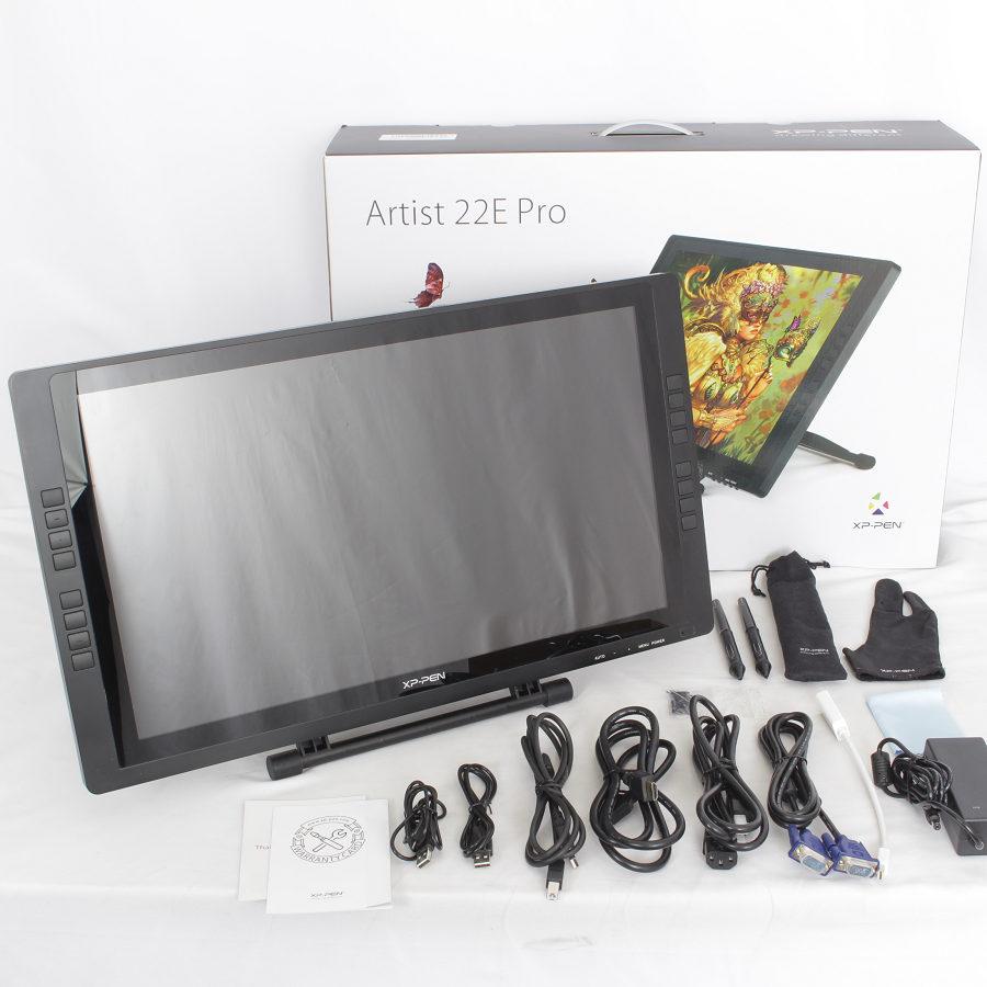 美品】XP-Pen Artist 22E Pro 液晶ペンタブレット IPSディスプレイ 22