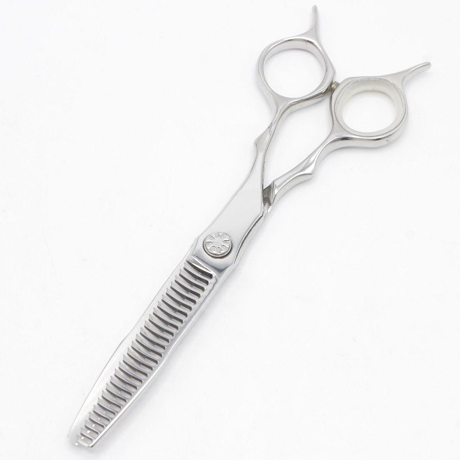 美品】ハヤシシザース HYS-26RL-WH セニング 6インチ メガネハンドル  