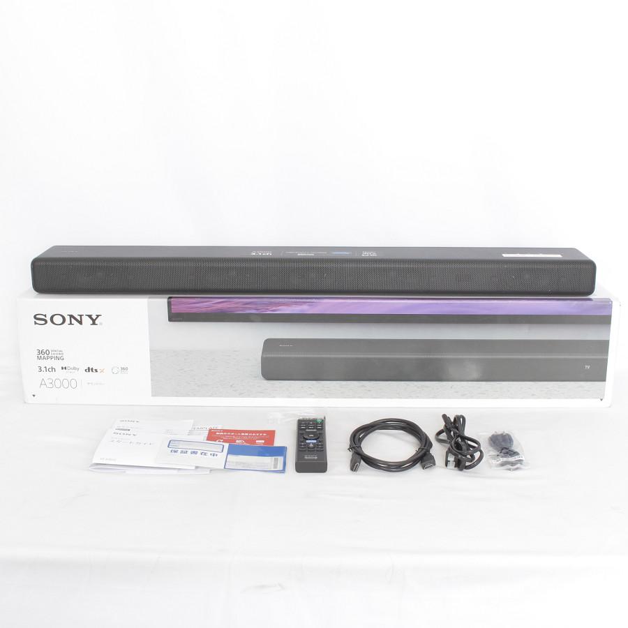 【美品】ソニー サウンドバー HT-A3000 ブラック ホームシアターシステム スピーカー SONY 本体 : 028087 : リファン  Yahoo!ショップ - 通販 - Yahoo!ショッピング