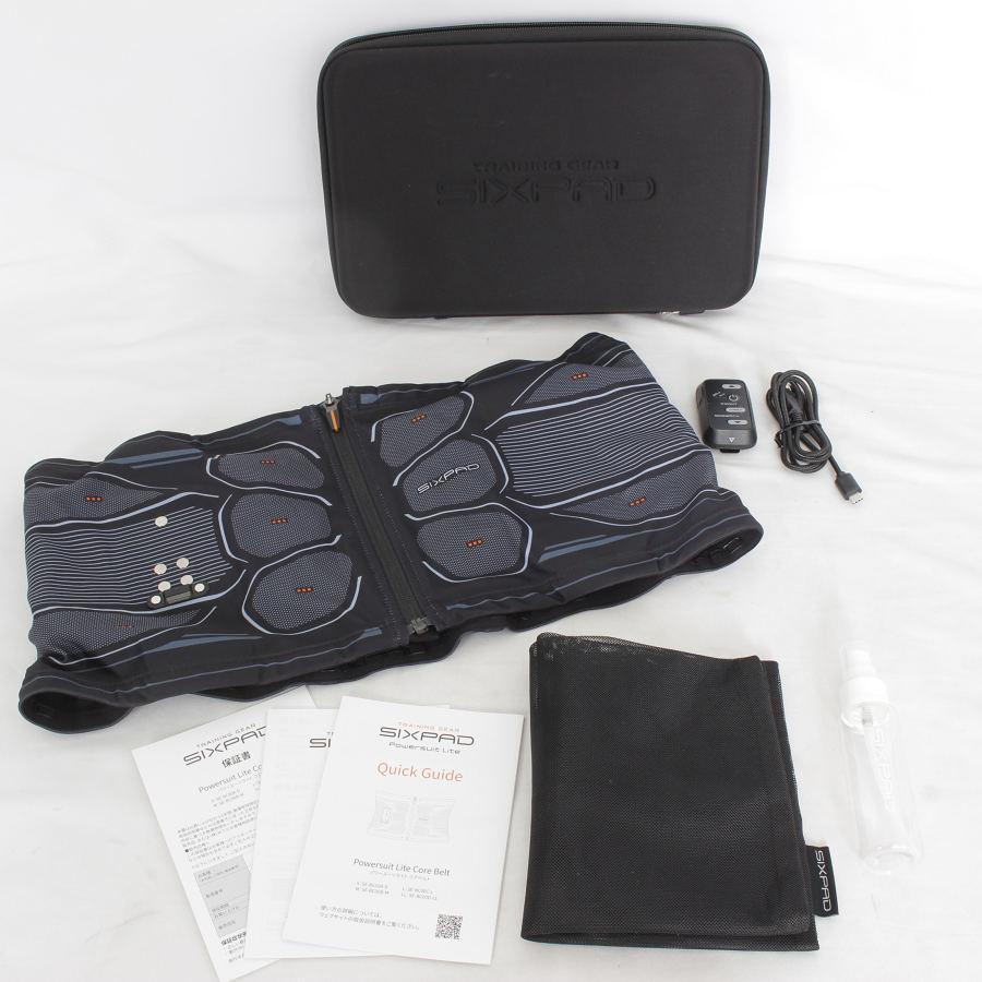 美品/正規品】MTG シックスパッド パワースーツ コアベルト SE-BC00D