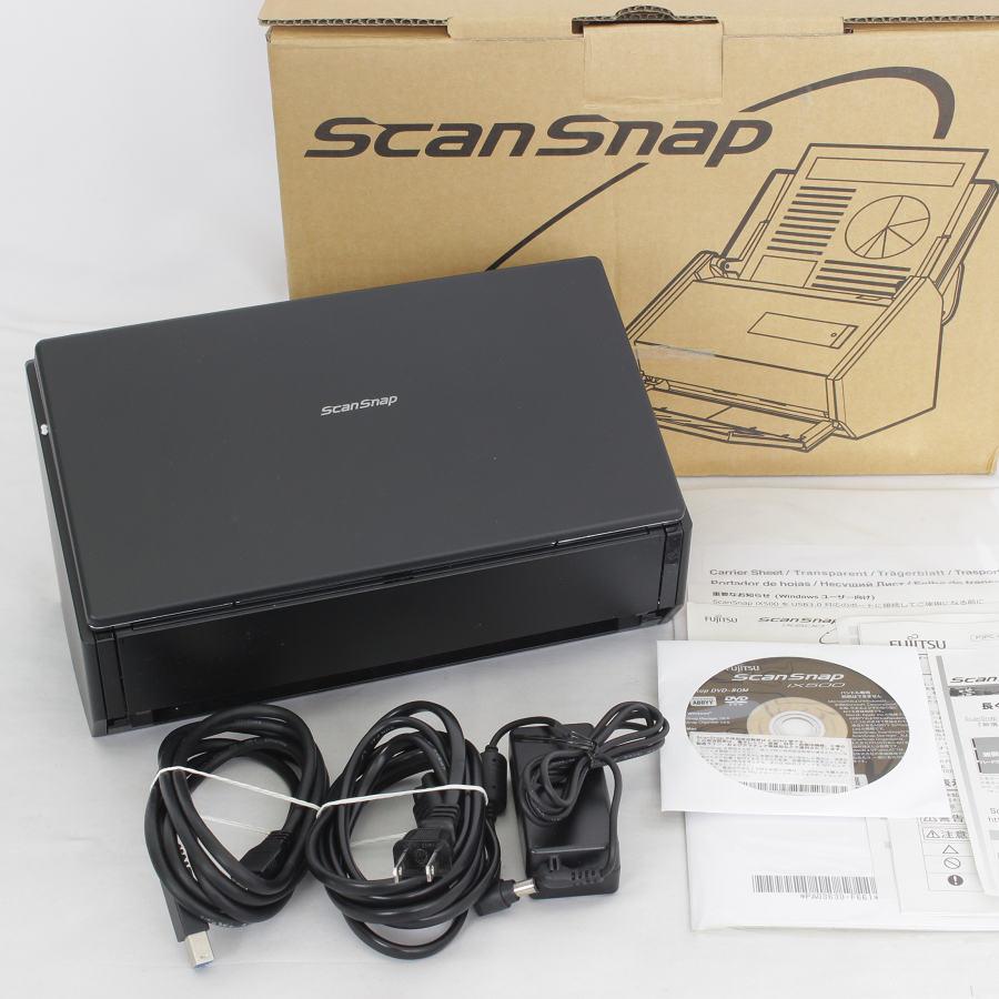 美品】富士通 ScanSnap iX500 FI-IX500A-P ドキュメント スキャナー  