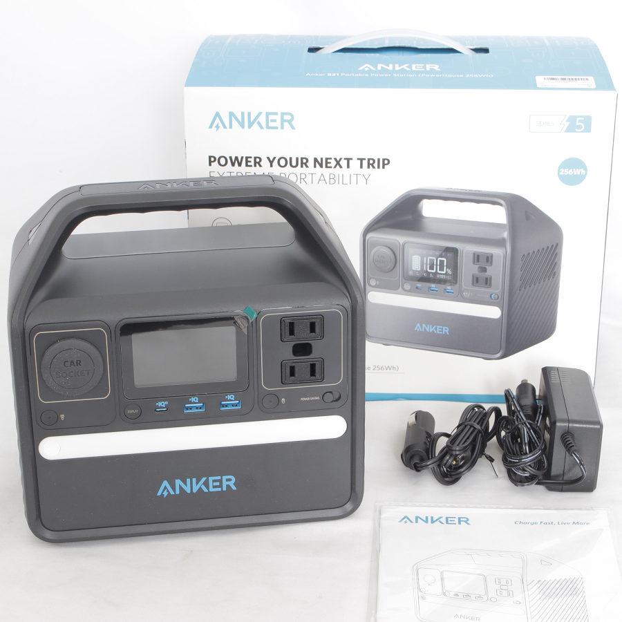 【美品】Anker 521 ポータブル電源 A1720 Portable Power Station PowerHouse 256Wh 蓄電池