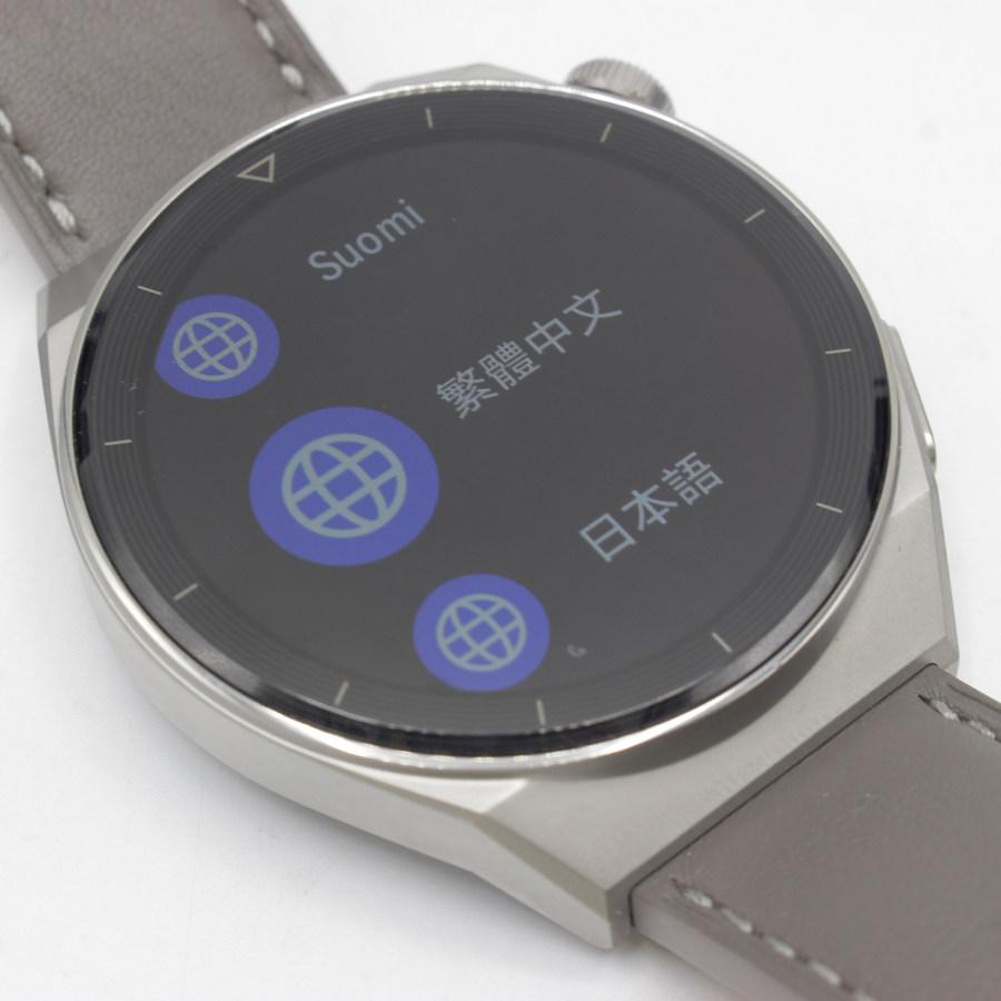 【美品】HUAWEI WATCH GT3 Pro 46mm ODN-B19 チタン クラシックモデル グレー スマートウォッチ ファーウェイウォッチ 本体 | HUAWEI WATCH | 02