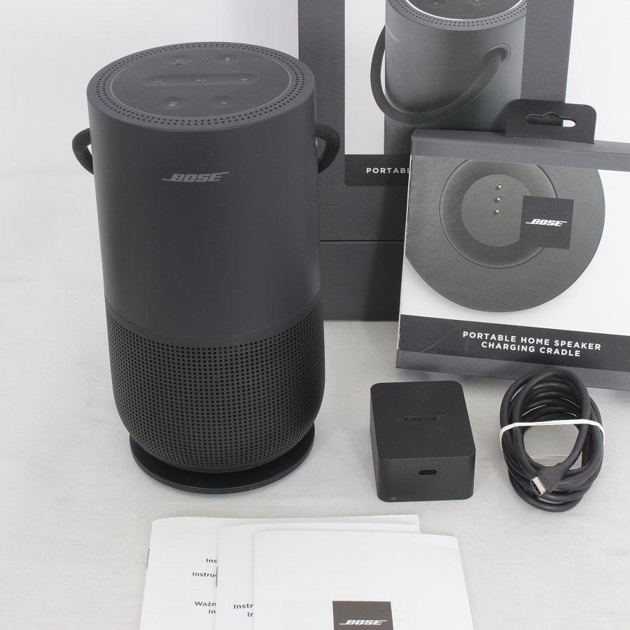 美品】BOSE Portable Home Speaker トリプルブラック ポータブル