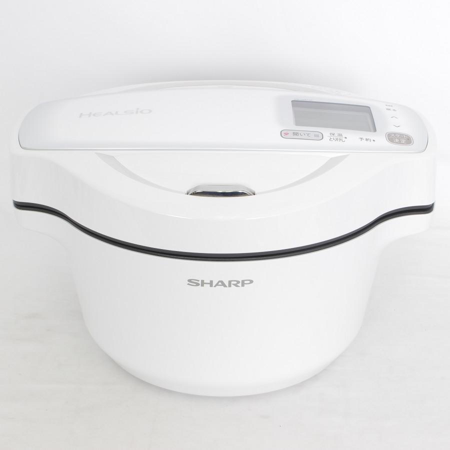 ヘルシオ シャープ ホットクック KN-HW16F-W レシピブック付き 無水