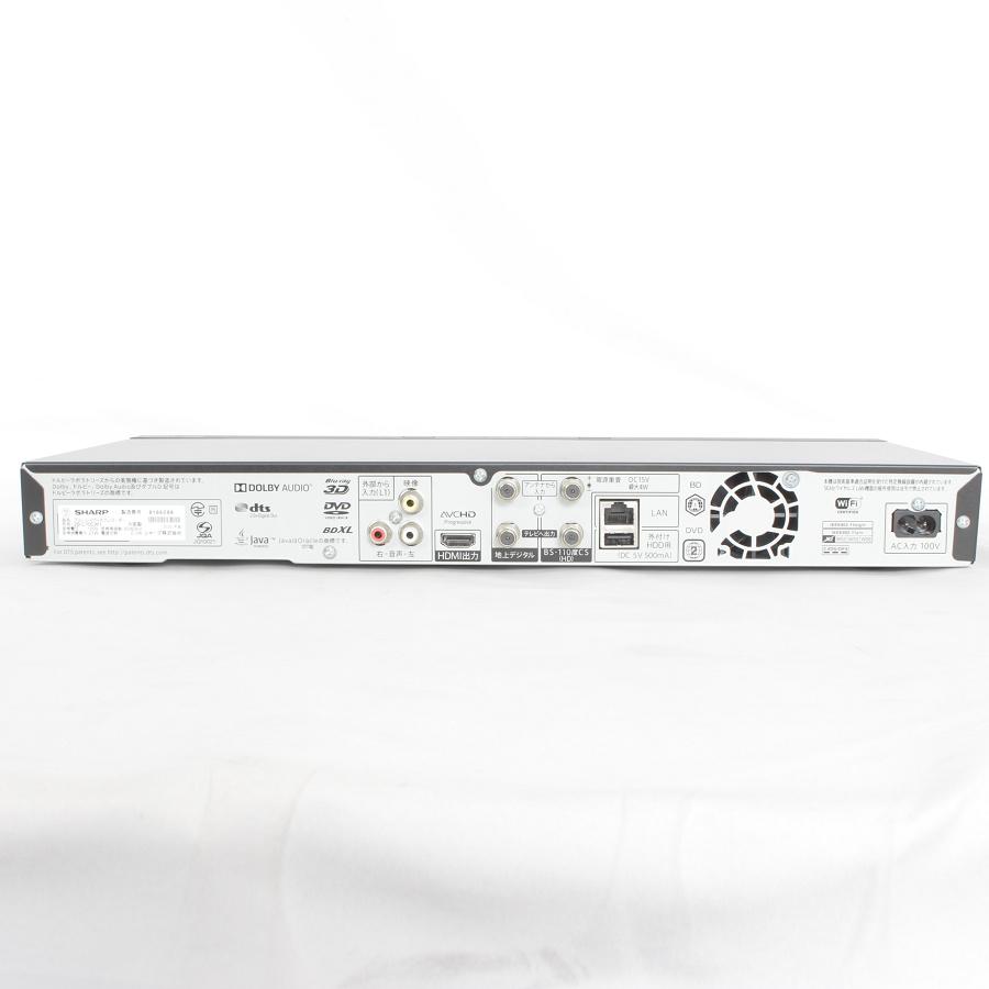 AQUOS シャープ ブルーレイレコーダー 2B-C10CW1 1TB 2番組同時録画