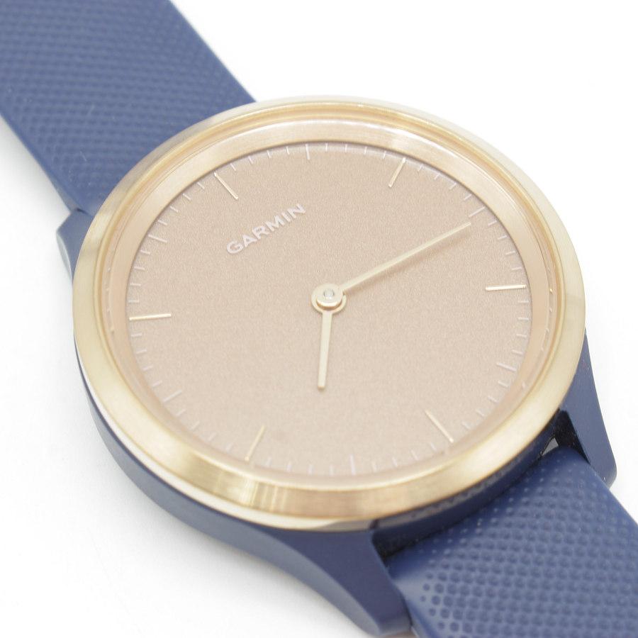 vivomove GARMIN 3S Navy/Rose Gold 010-02238-73 スマートウォッチ