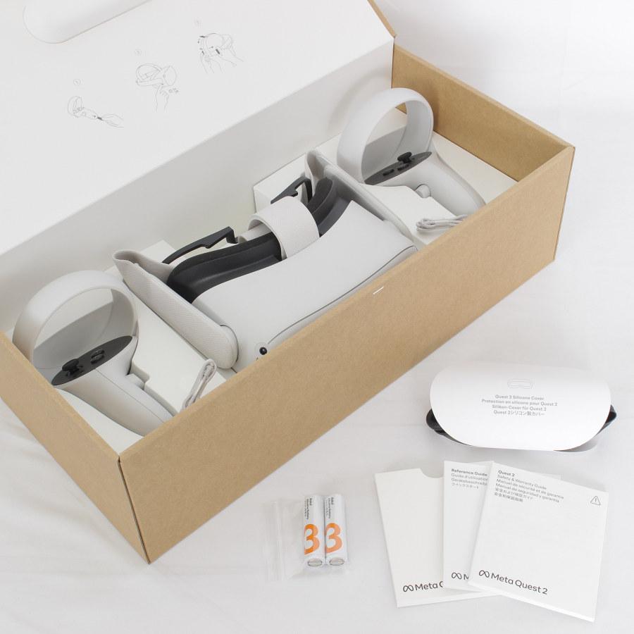 美品】Meta Quest 2 128GB VR ヘッドマウントディスプレイ ヘッド 