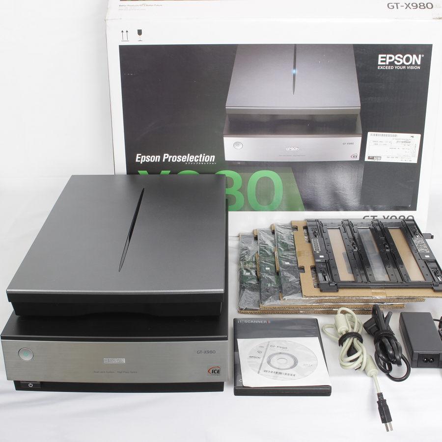 エプソン GT-X980 A4高画質 フラットベッドスキャナー フィルム エプソン GT-X980 A4高画質 フラットベッドスキャナー フィルム