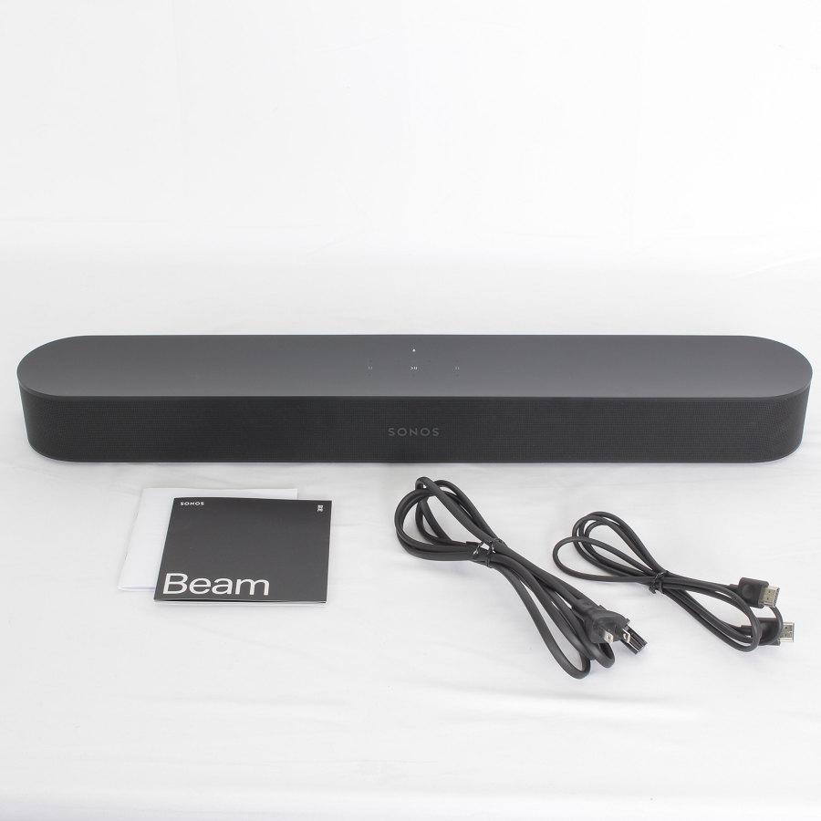 美品】Sonos Beam Gen2 スマートTVサウンドバー ブラック BEAM2JP1BLK