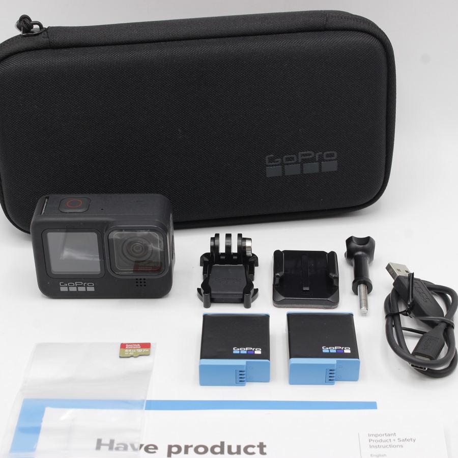 美品】GoPro HERO9 BLACK CHDHX-901-FW 予備バッテリーなど追加