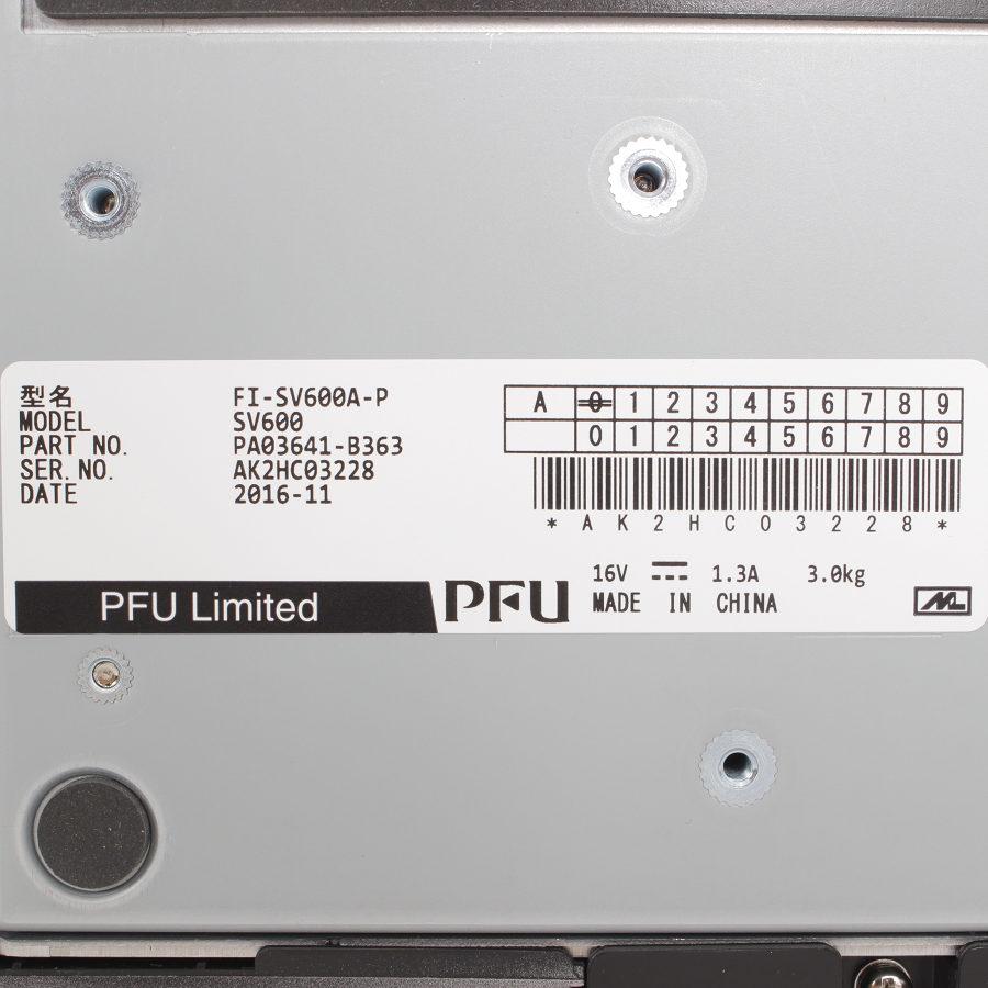 ScanSnap 【美品】富士通 SV600 FI-SV600A-P A3ドキュメントスキャナ  