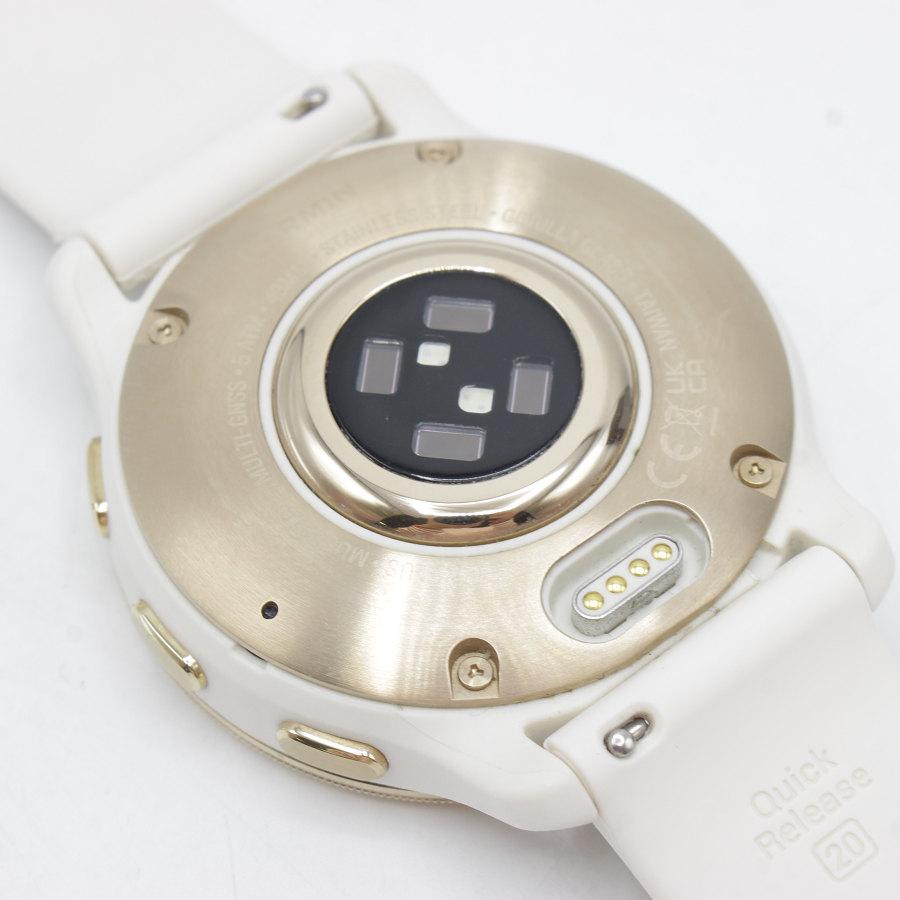 GARMIN vivo Venu 2 Plus White/Cream Gold 010-02496-42 スマート  