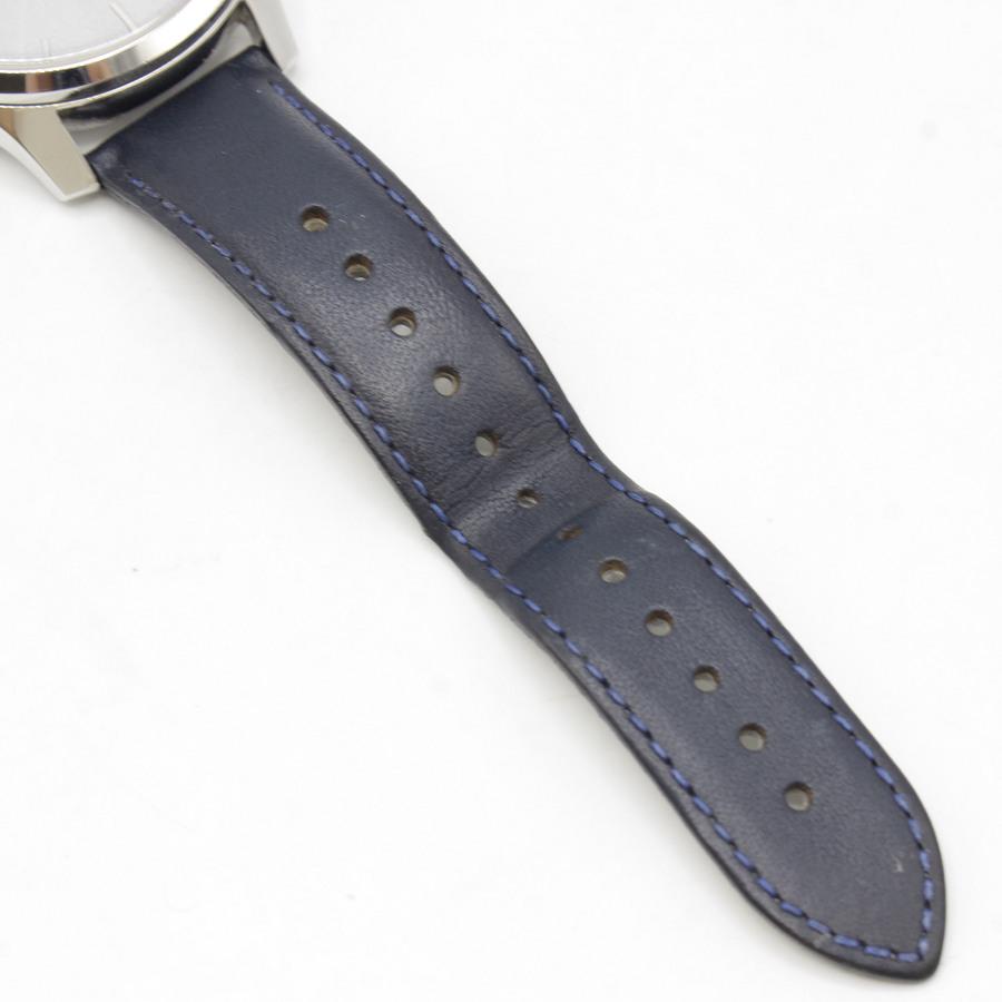 GARMIN vivomove Luxe Navy Leather / Silver 010-02241-70 スマート 