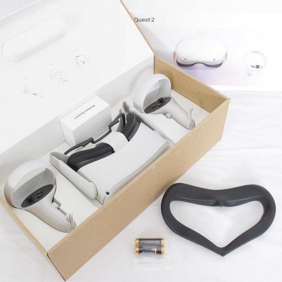  Quest2 128GB VRヘッドセット 動作確認済 初期化済 Amazon.co.jp: 【整備済み品】 Meta Quest 2 128GB Oculus Quest