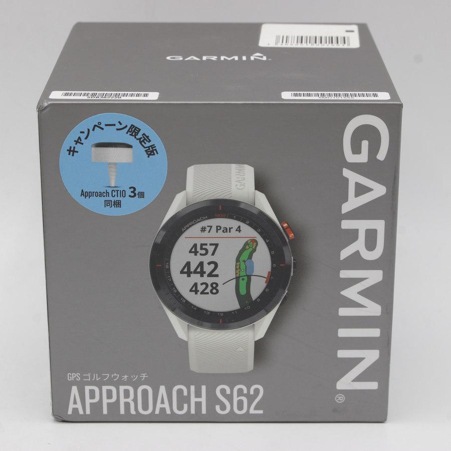 美品】GARMIN Approach S62 White 010-02200-23 CT10セット ホワイト 