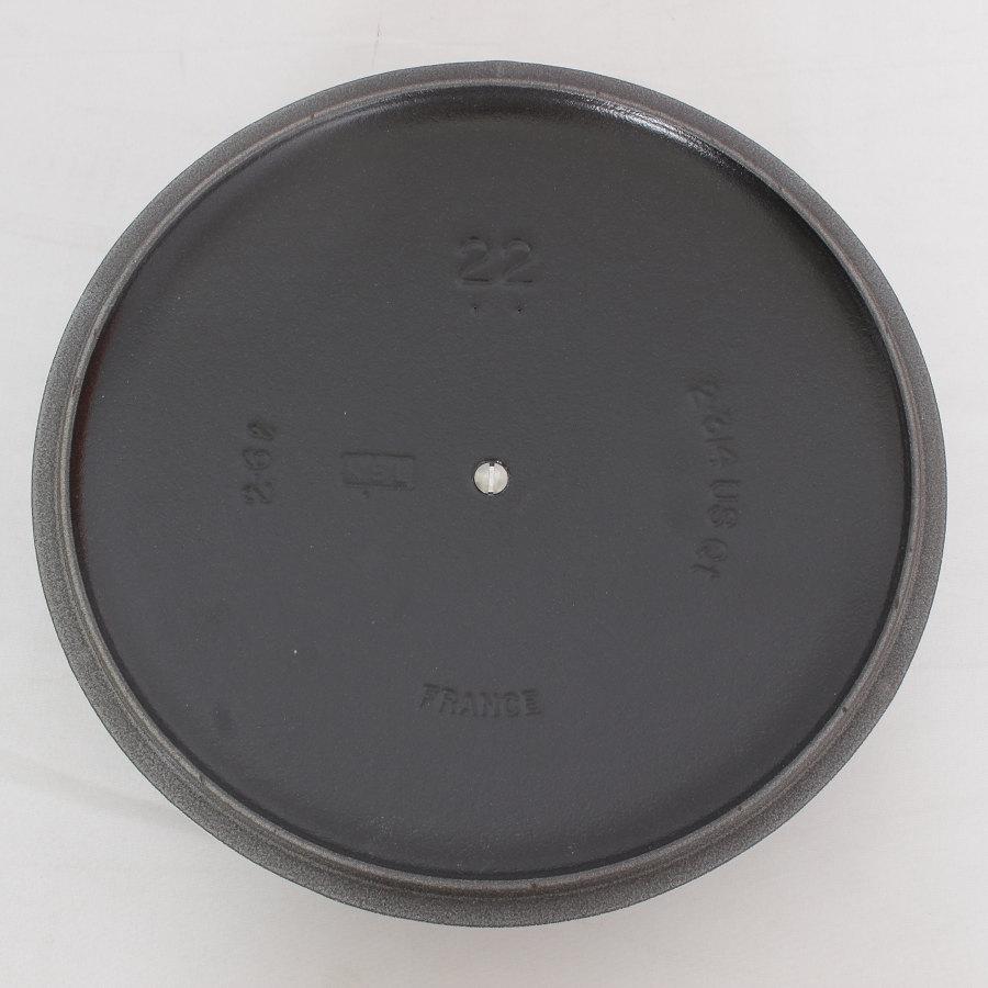 Le Creuset 【未使用】ル・クルーゼ マルミット 22cm ベイパー