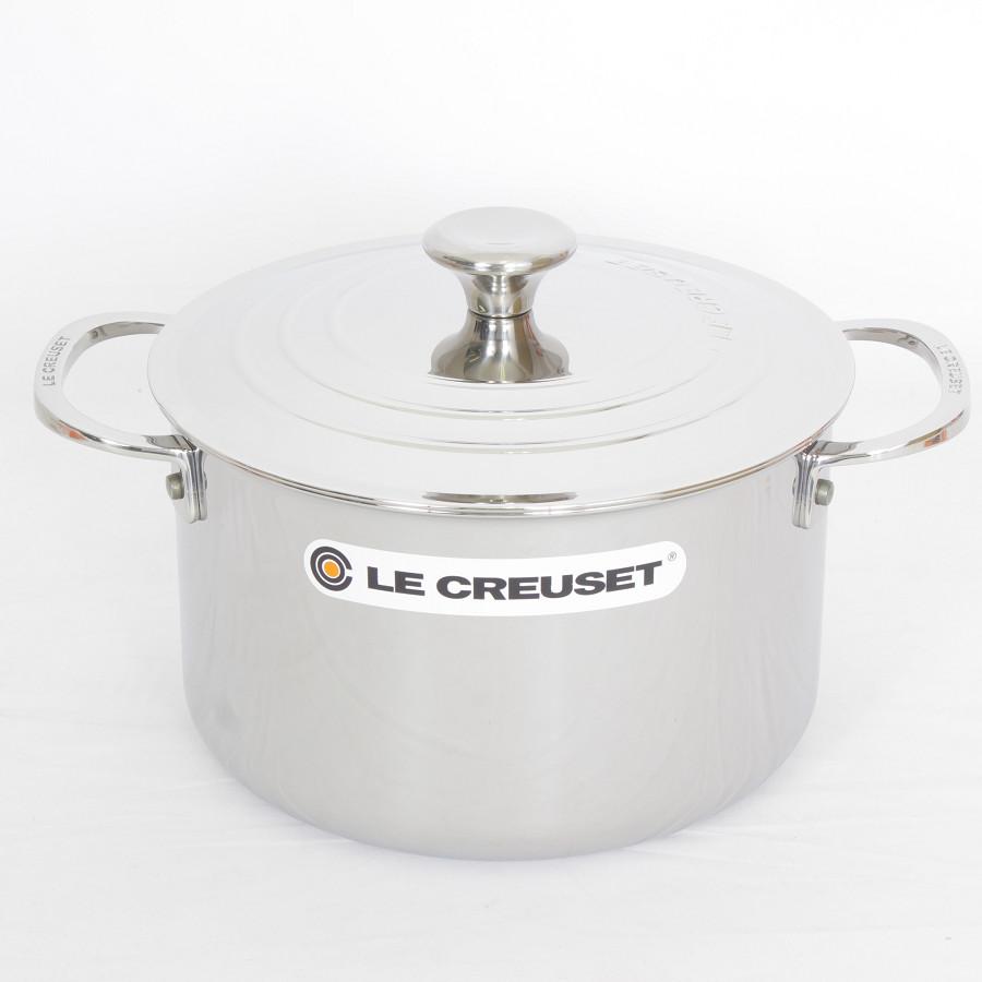 ル・クルーゼキャセロールステンレス両手鍋