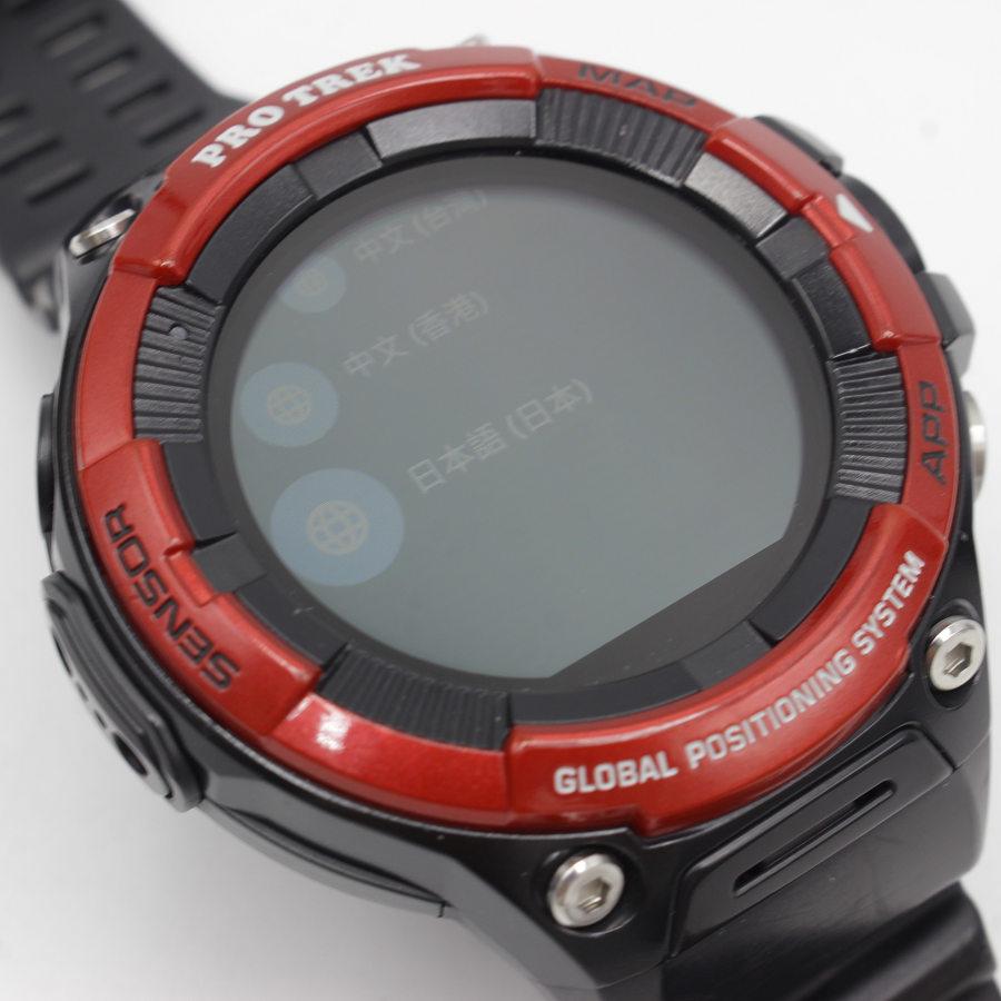 CASIO PRO TREK Smart WSD-F21HR 赤
