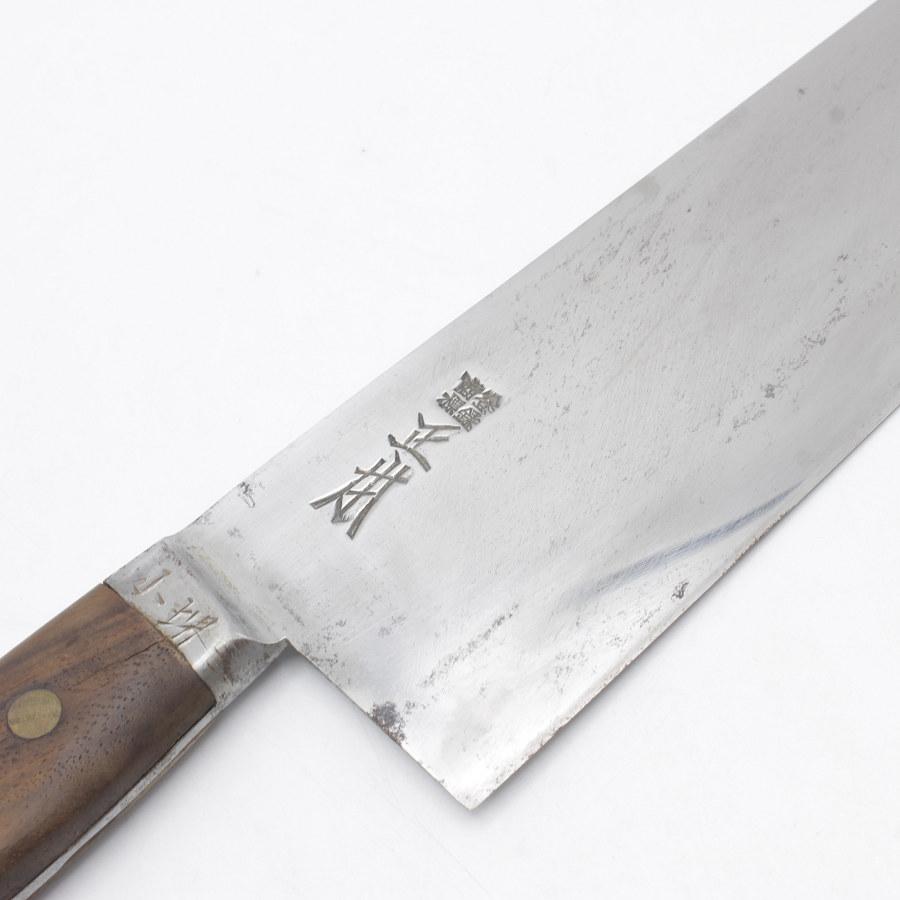 【ボーナスストア+5％】正本 最上 牛刀 尺二 鍔付柄 刃渡り約360mm 洋包丁 |  | 03