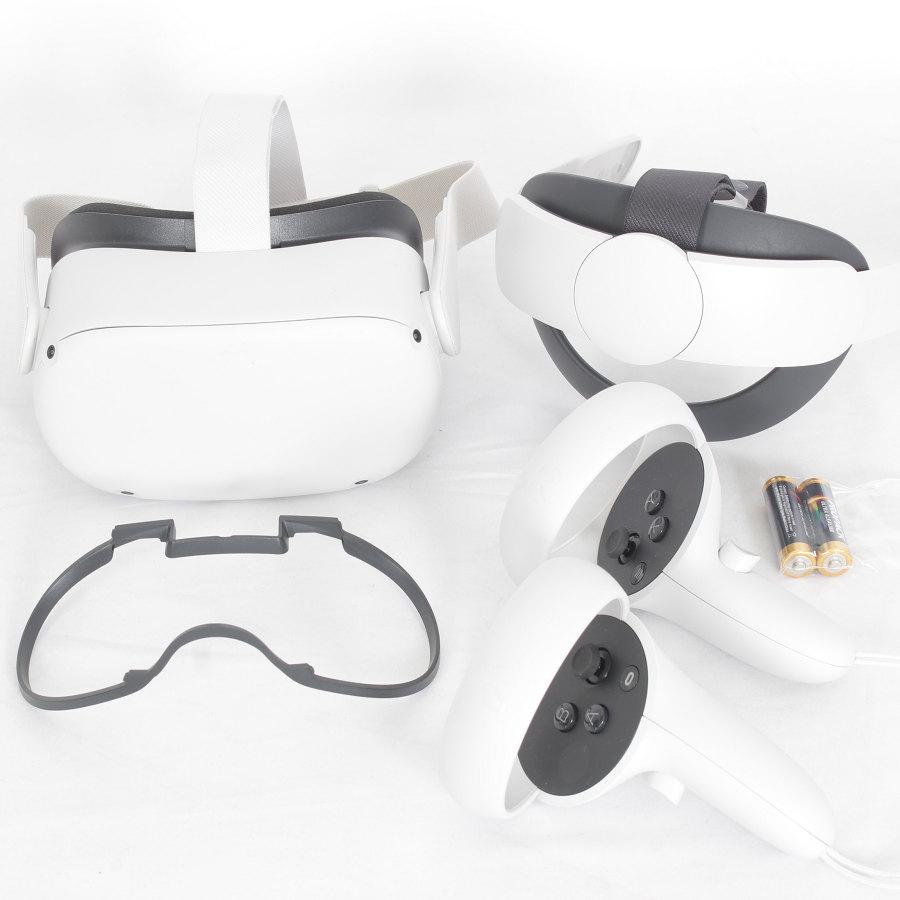 美品】Meta Quest 2 128GB VR ヘッドマウントディスプレイ ヘッド 