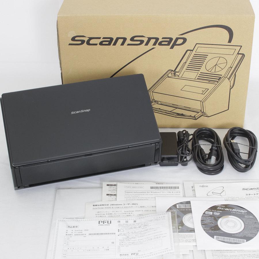 ScanSnap iX500 スキャン スナップ 両面スキャナー＋スキャン