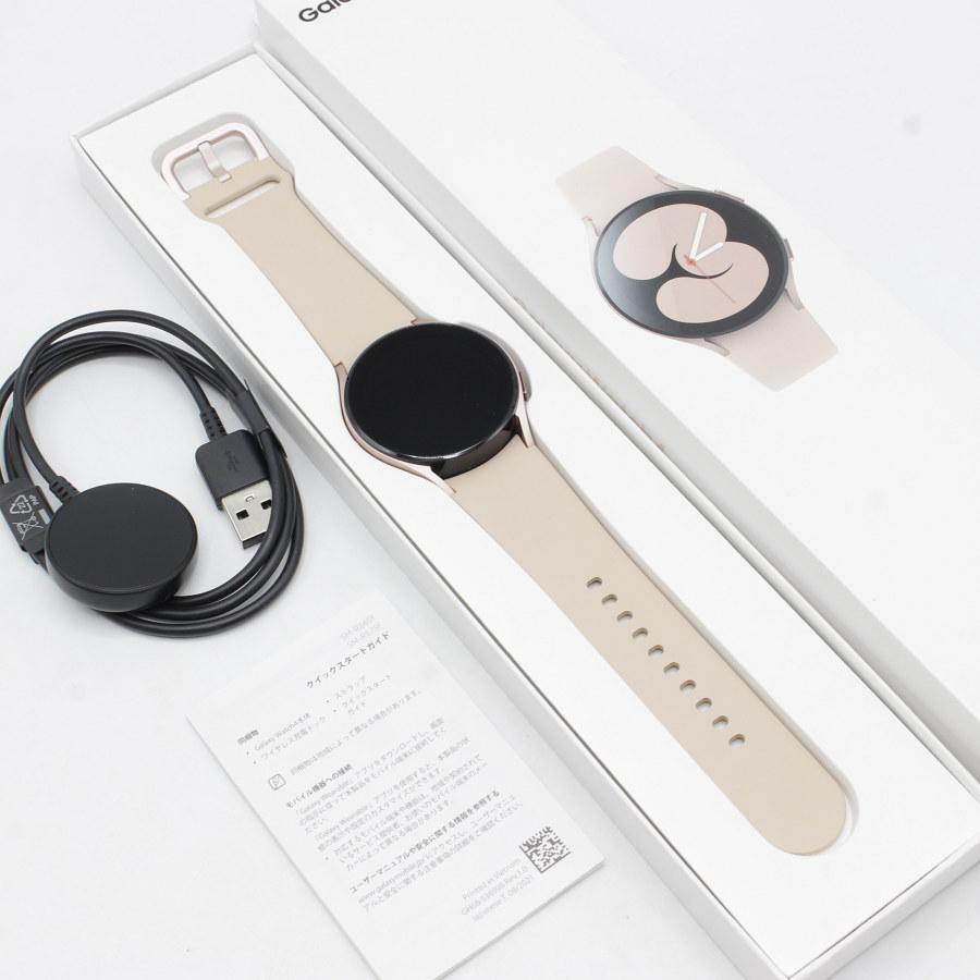 【美品】SAMSUNG Galaxy Watch4 LTE 40mm Armor Aluminum SMR865FZDAKDI ピンク