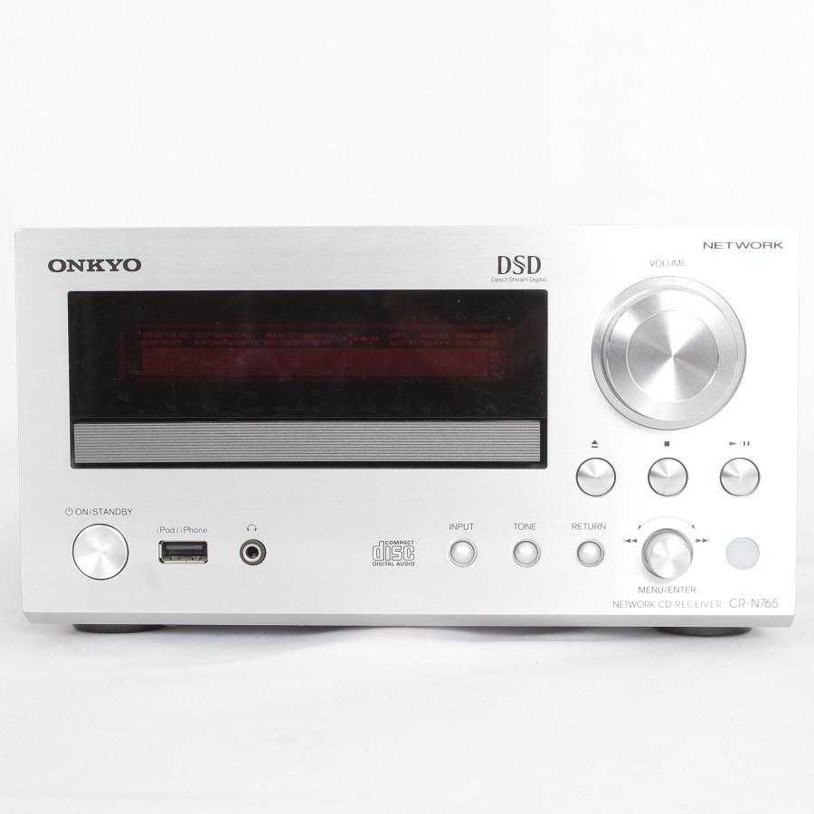 美品】ONKYO CR-N765-S ネットワークCDレシーバー ハイレゾ対応 