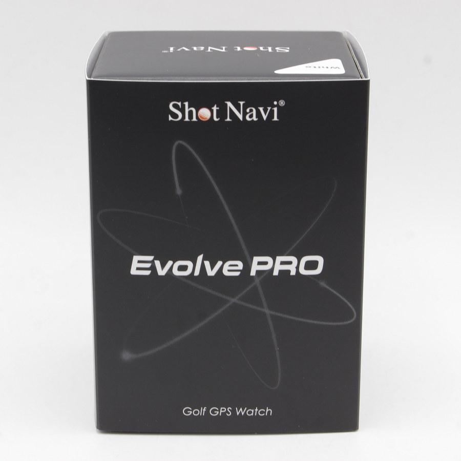 ShotNavi（ショットナビ） ShotNavi Evolve PRO ホワイト 腕時計型GPS