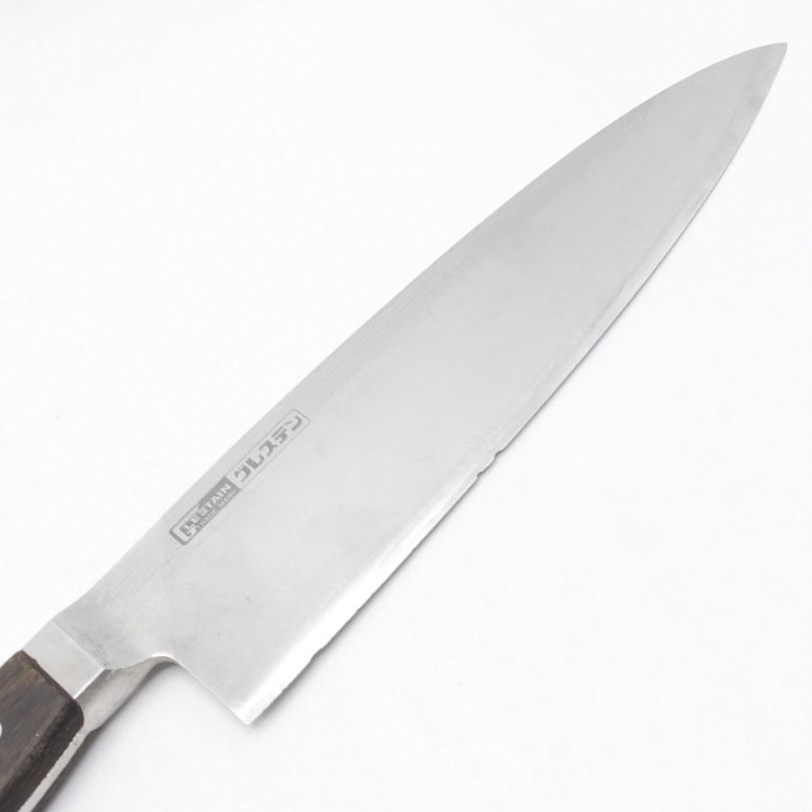 【倍々ストア+5％】グレステン 洋出刃包丁 224WK 八寸 鍔付柄 刃渡り約240mm 洋包丁 |  | 01