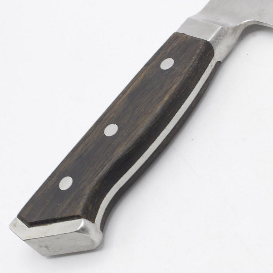 【倍々ストア+5％】グレステン 洋出刃包丁 224WK 八寸 鍔付柄 刃渡り約240mm 洋包丁 |  | 02