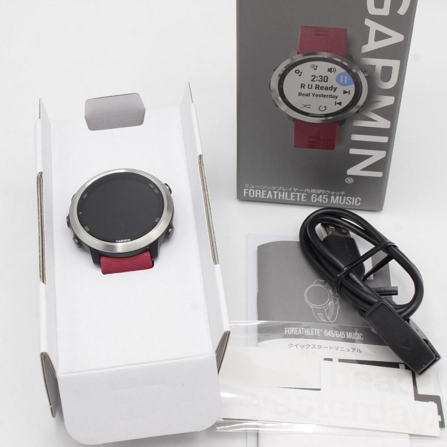GARMIN（ガーミン） GARMIN ForeAthlete645 Music Cerise 010-01863-D1 
