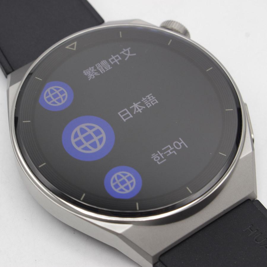 美品】HUAWEI WATCH GT3 Pro 46mm ODN-B19 チタン アクティブモデル  