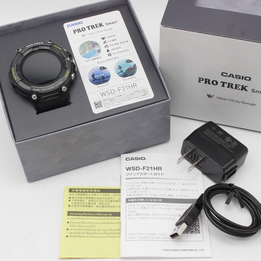 PRO TREK CASIO Smart WSD-F21HR-BK ブラック スマートウォッチ プロ
