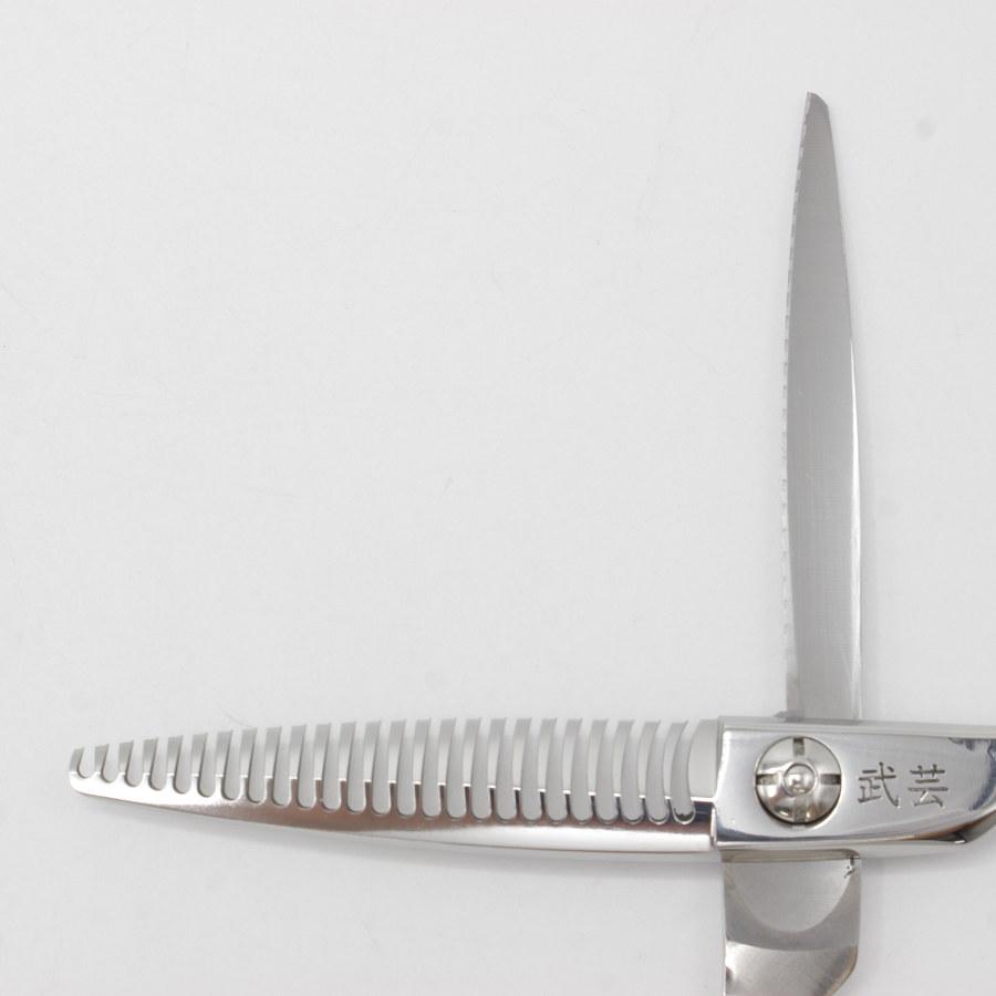 ボーナスストア+5%【美品】武芸社 SZX25 セニング 5.8インチ 3Dハンドル 25目L 約20%〜25% シザー |  | 02