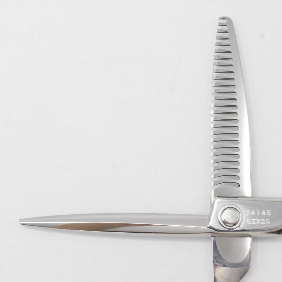 ボーナスストア+5%【美品】武芸社 SZX25 セニング 5.8インチ 3Dハンドル 25目L 約20%〜25% シザー |  | 04