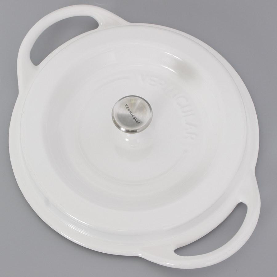 VERMICULAR（バーミキュラ） オーブンポットラウンド 18cm パール