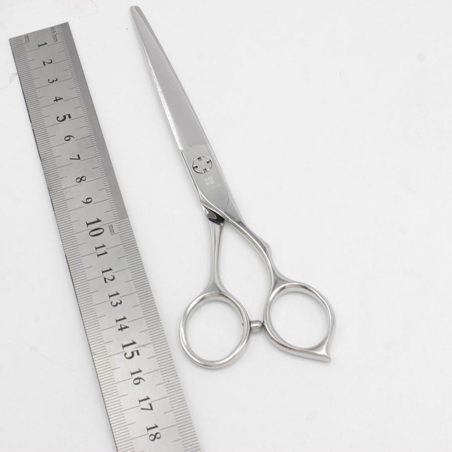 【美品】オオカワプロシザーズ SG65-KX カットシザー 6.5インチ ハマグリ刃 オフセットハンドル |  | 08