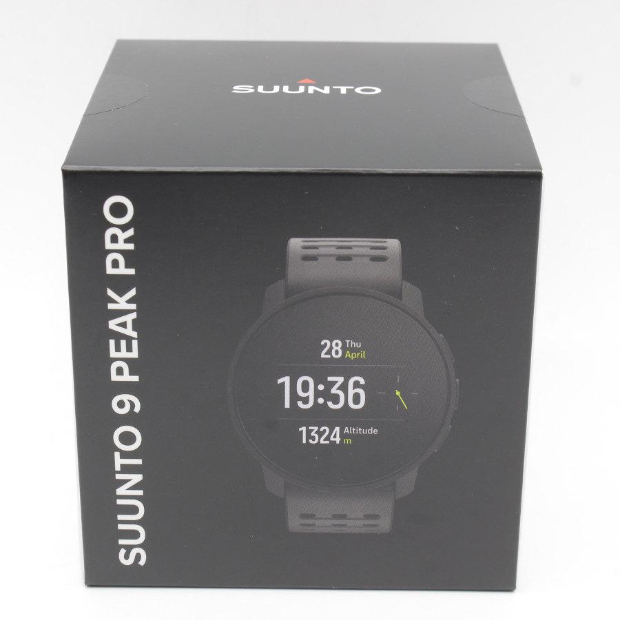 SUUNTO（スント） 【美品】SUUNTO 9 PEAK PRO ALL BLACK SS050807000 