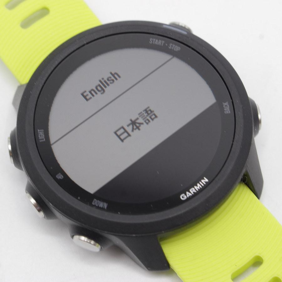 ForeAthlete 【美品】GARMIN 245 Amp Yellow 010-02120-48
