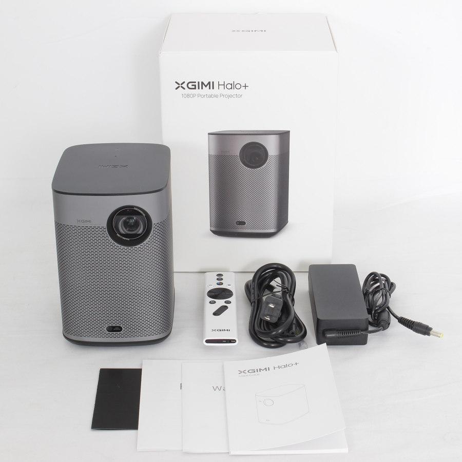 美品】XGIMI Halo+ WM03A ポータブルモバイルプロジェクター エクス 