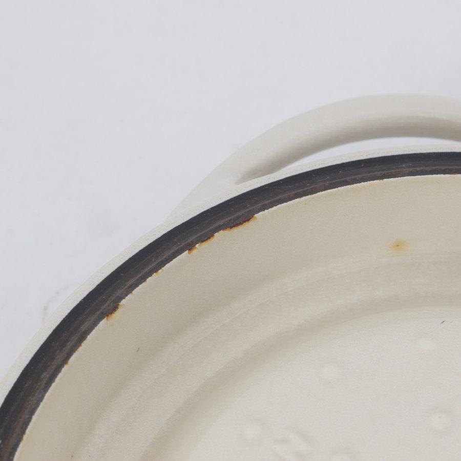 【ボーナスストア+5%】バーミキュラ オーブンポットラウンド 14cm NBG14R ナチュラルベージュ 無水 ホーロー 両手鍋 本体 |  | 07