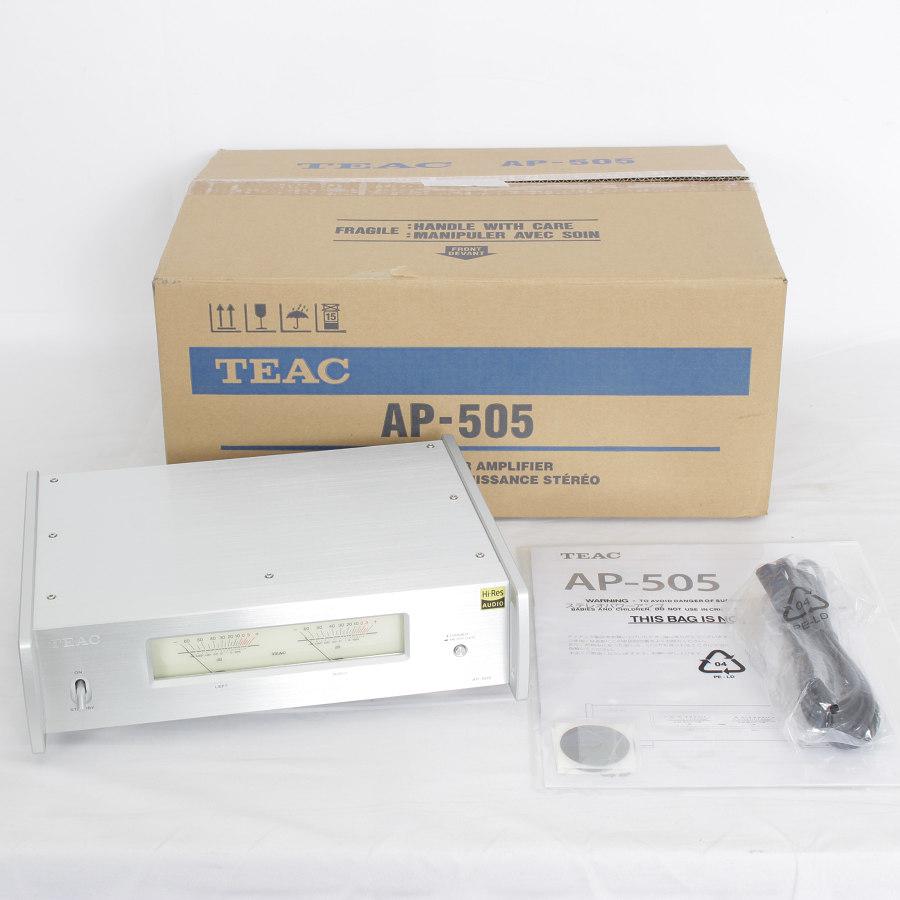 TEAC ティアック AP-505-S(シルバー) ステレオパワーアンプ