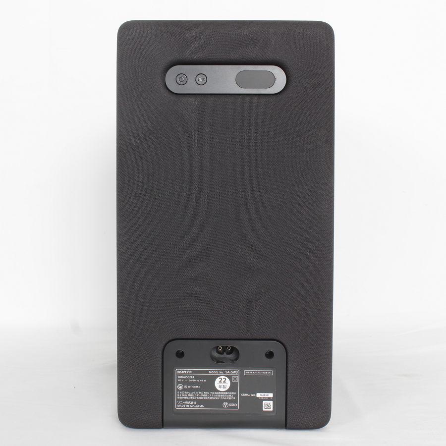 【未使用】SONY ソニー サブウーファー　SA-SW3【付属品完備】 美品】SONY SA-SW3 ブラック サブウーファー ホームシアターシステム