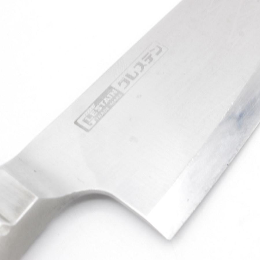 【倍々ストア+5％】グレステン Mタイプ 洋出刃包丁 216WM 鍔付柄 刃渡り約160mm 洋包丁 |  | 03