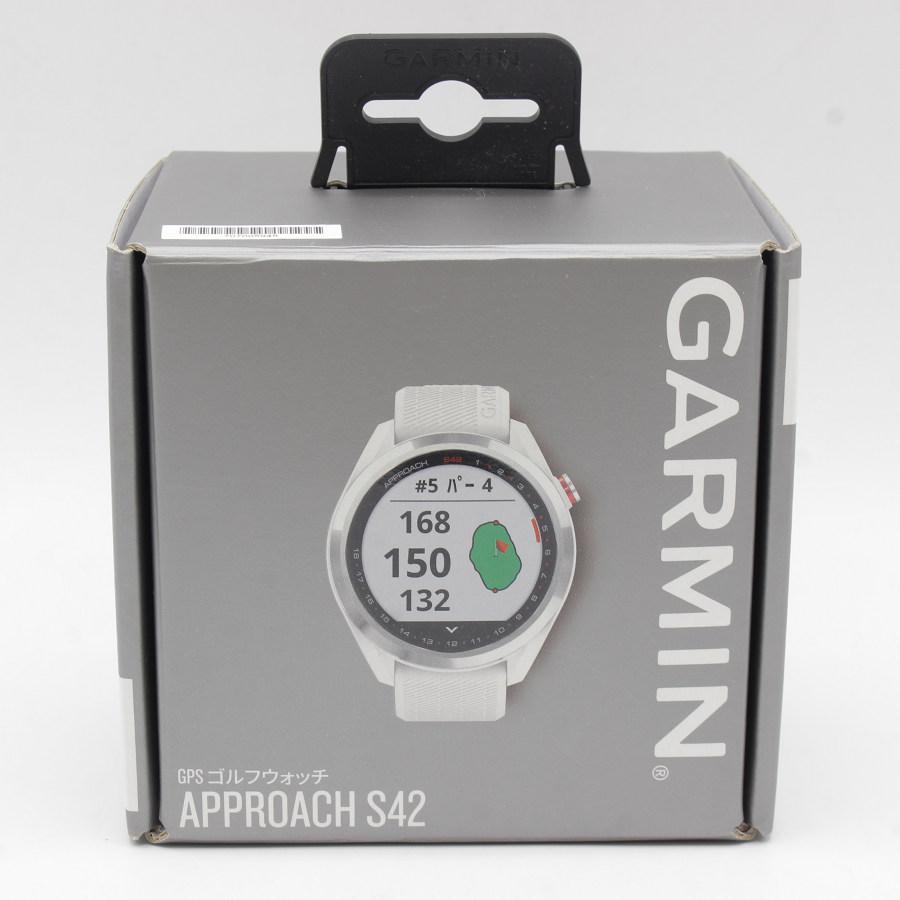 GARMIN Approach S42 White/Silver 010-02572-21 スマートウォッチ
